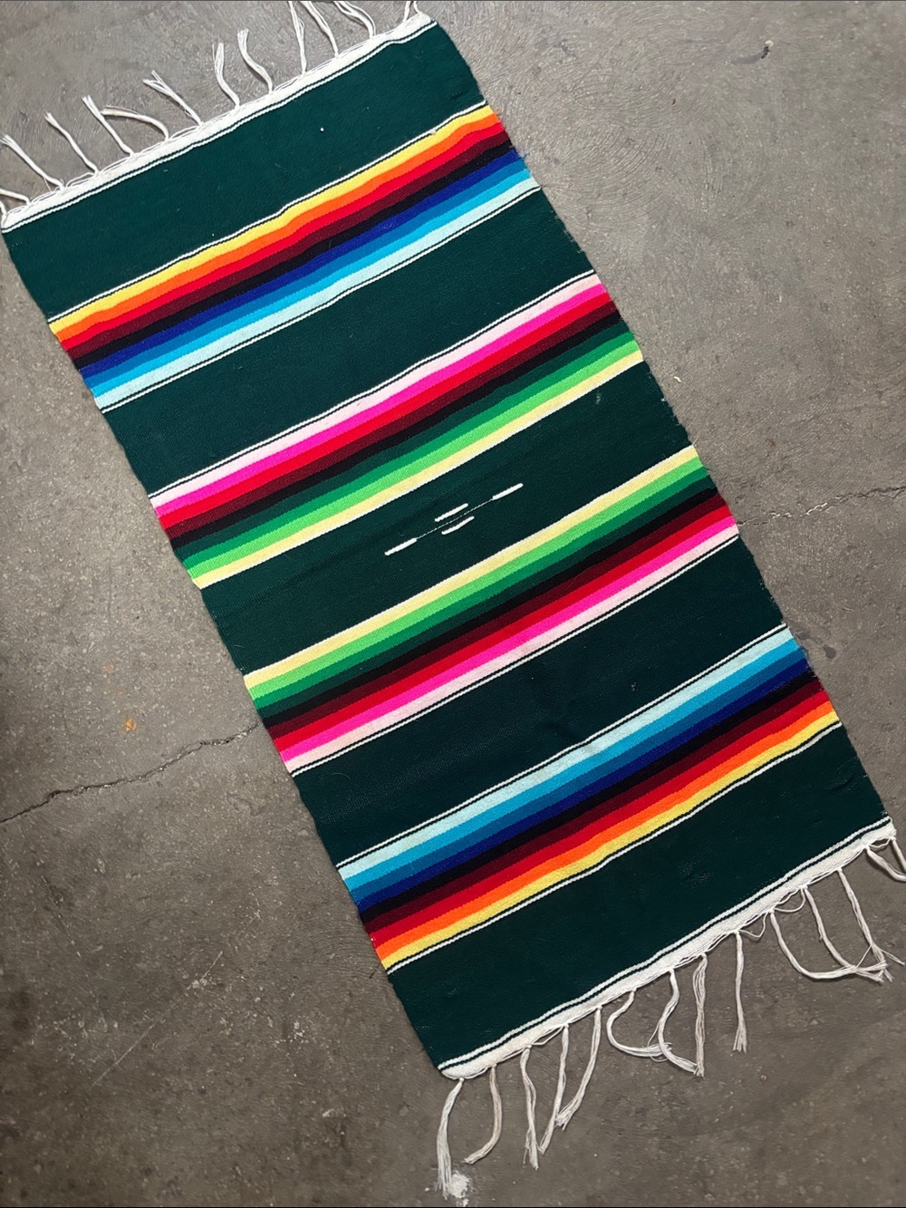 SMALL DECORATIVE MEXICAN SERAPE